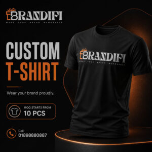 Customized Polo T-Shirt With Your Company Logo | Order Logo Printed Tees | Brandifibd.com